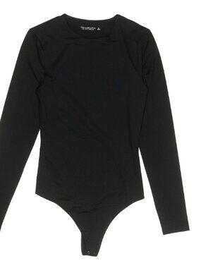 Abercrombie & Fitch Black Short Sleeve Crew Body suit